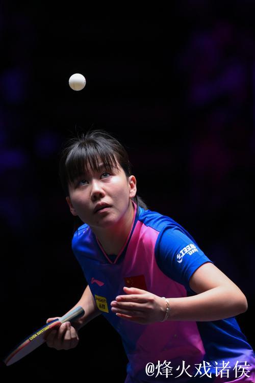 陈幸同4-2战胜石洵瑶 晋级WTT总决赛女单八强